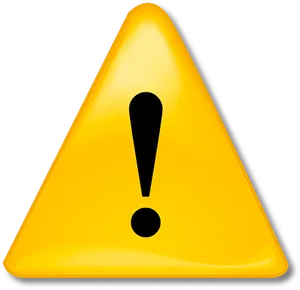 Warning Alert Sign PNG image