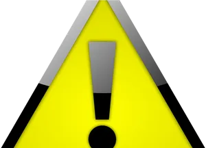 Warning Exclamation Sign PNG image