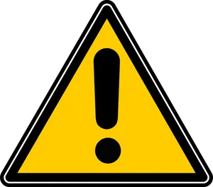 Warning Sign Exclamation Alert PNG image