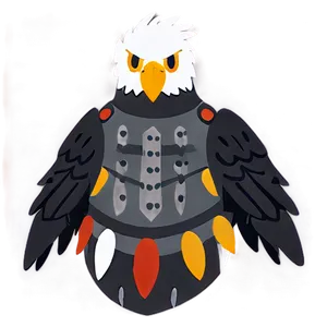Warrior Eagle In Armor Png D PNG image