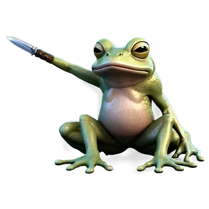 Warrior Frog Cartoon PNG 55 PNG