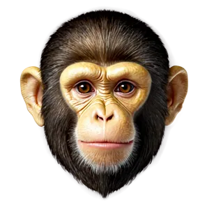 Warrior Monkey Face PNG 06272024