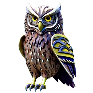 Warrior Owl Png 90 PNG image