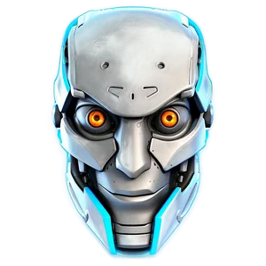 Warrior Robot Head PNG 06212024 PNG
