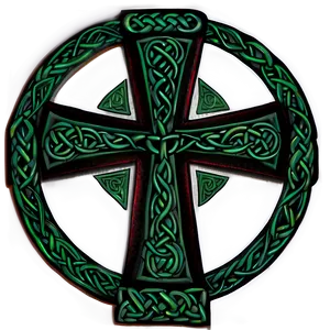 Warrior's Celtic Cross Png Hov92 PNG image