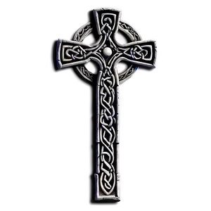 Warrior's Celtic Cross PNG Tdo