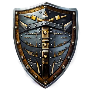 Warrior Shield Vector Png 06262024 PNG image