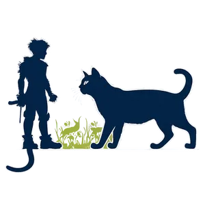 Warriors Cat Silhouette PNG 35
