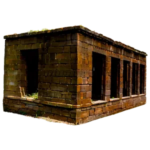 Wartime Ruined Building PNG Iow13 PNG