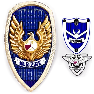 Warzone Military Badge PNG 06122024