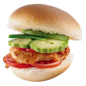 Wasabi Chicken Sandwich PNG Rel79 PNG