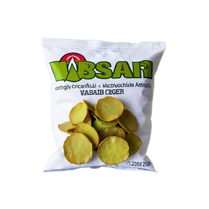 Wasabi Ginger Chips PNG Opp
