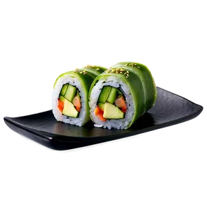Wasabi Sushi Roll PNG 06282024