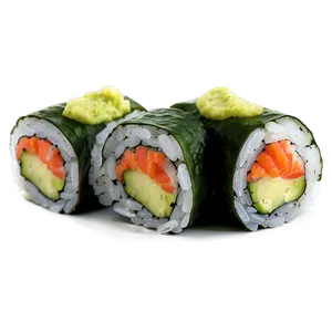 Wasabi Sushi Roll PNG 46