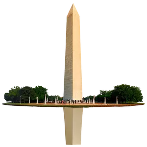 Washington Monument During Rain Png Ldu90 PNG image