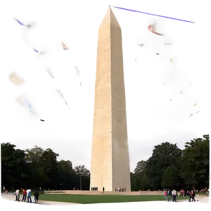 Washington Monument Educational Diagram Png Iww PNG image