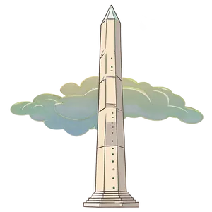 Washington Monument Historical Landmark PNG 3