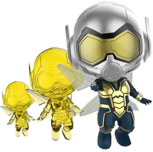 Wasp_ Character_ Figurines PNG image
