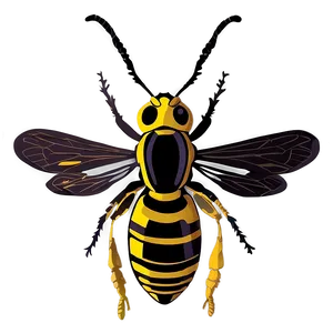 Wasp Silhouette Png 05242024 PNG image
