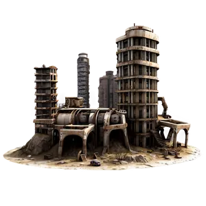 Wasteland City PNG Dfc PNG