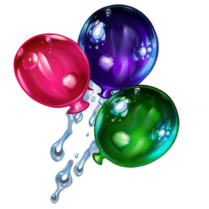 Water Balloons PNG Gjq