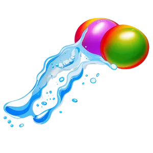 Water Balloons PNG Gwj63