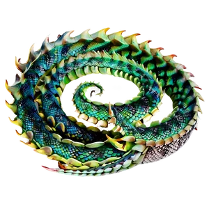 Water Dragon Scales Png 06282024 PNG image