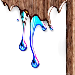 Water Drip On Wood PNG 06272024 PNG