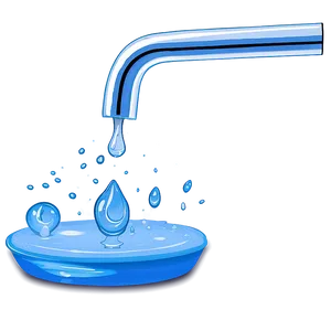 Water Dripping From Faucet Png Rxk PNG image