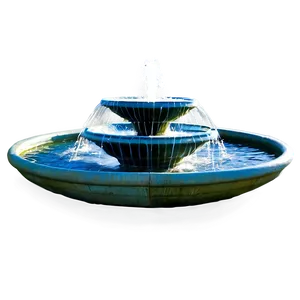 Water Fountain Park PNG Gah