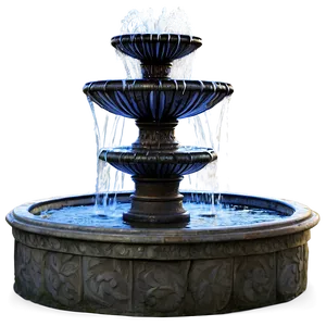 Water Fountain Park PNG Qwj62
