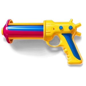 "water Gun PNG: Summer Toy Illustration" 04302024