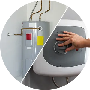 Water Heater Comparison PNG image