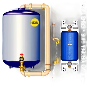 Water Heater Expansion Tank Installation PNG 5 PNG