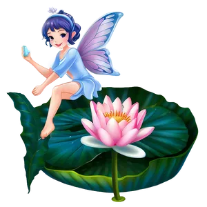 Water Lily Fairy PNG 71