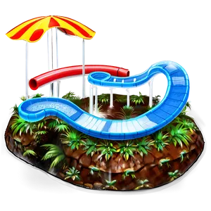 Water Park A PNG image