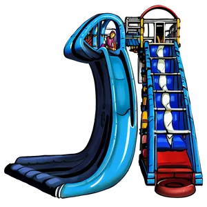 Water Park Slides Png 25 PNG image