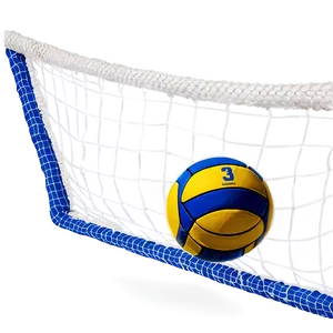 Water Polo Ball And Net PNG 06132024