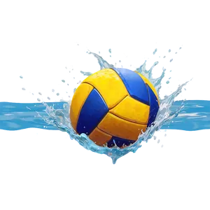 Water Polo Ball Splash PNG 59