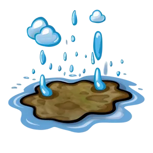 Water Puddle Clipart Png 06132024 PNG image