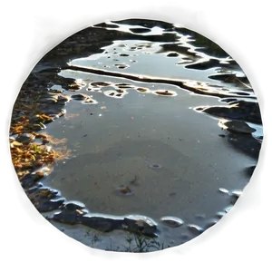 Water Puddle Reflection Png Iep78 PNG image