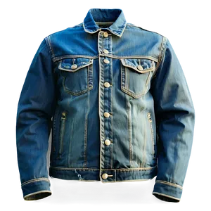 Water Resistant Jean Jacket PNG 87 PNG