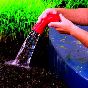 Water-saving Hydro Mulch PNG Ins