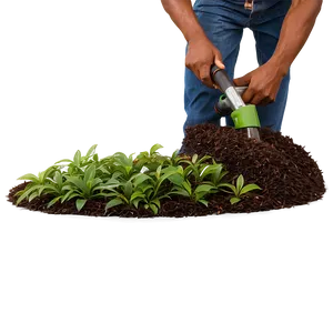 Water-saving Hydro Mulch PNG Lov PNG