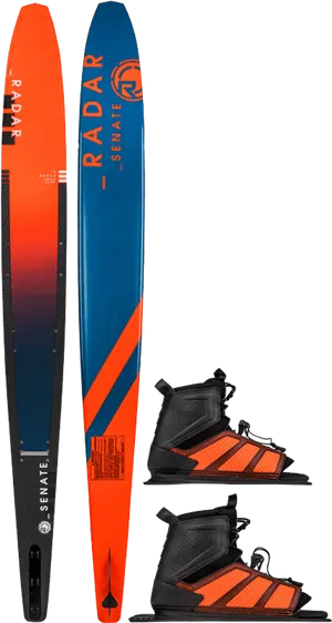 Water Ski Equipment Display PNG image