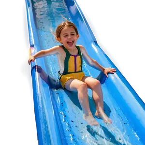 Water Slide Excitement PNG 06122024