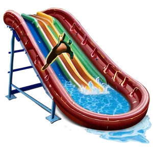 Water Slide Plunge PNG Flo47 PNG