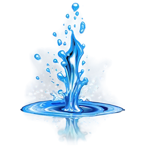 Water Splash Effect Transparent PNG 05042024