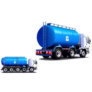 Water Tank Truck Desert PNG Bmu12 PNG