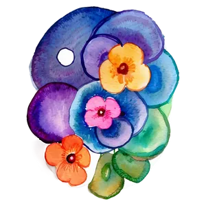 Watercolor Art PNG Srn23